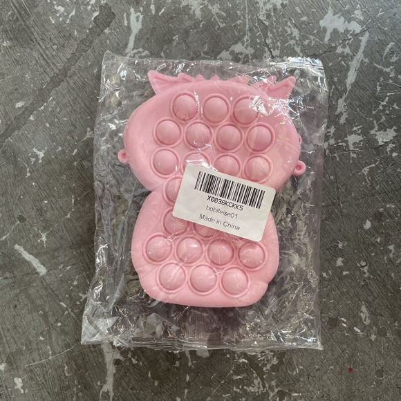 Poppy Playtime Huggy Wuggy Kissy Missy Pop Purse Push Bubble Sensory Fidget Toy - Picture 3 of 3